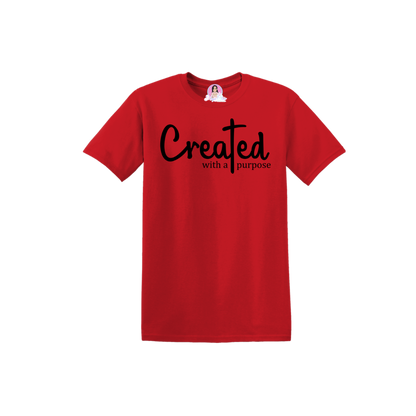 CREATED WITH PURPOSE TSHIRT UNISEX