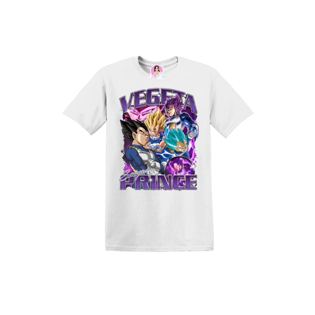 VEGETA PRINCE TSHIRT UNISEX